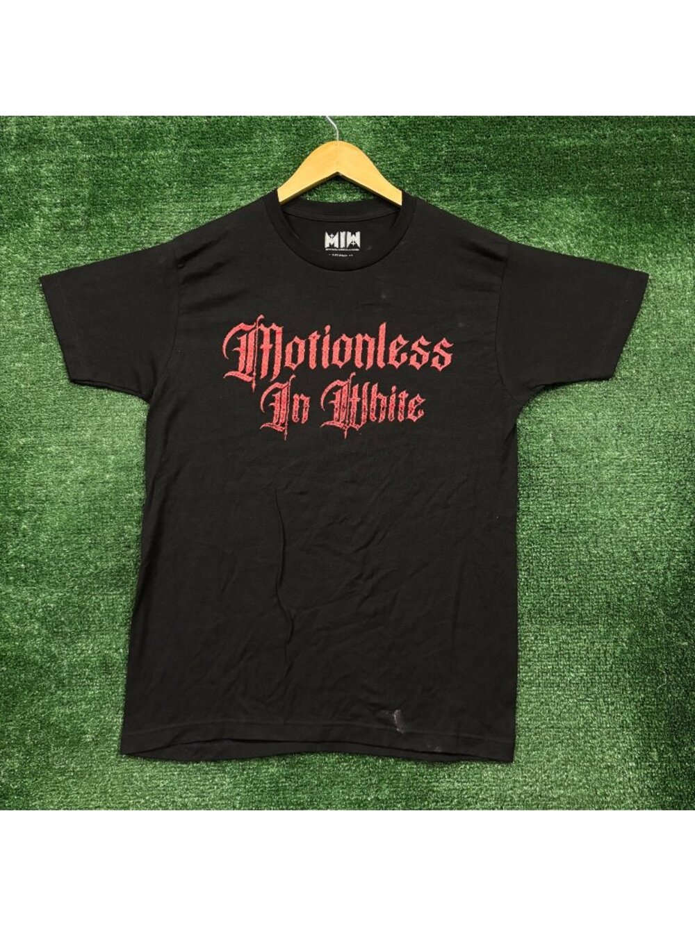 Motionless in White Rebuilt By What Broke Me Metalcore Band T-Shirt Medium